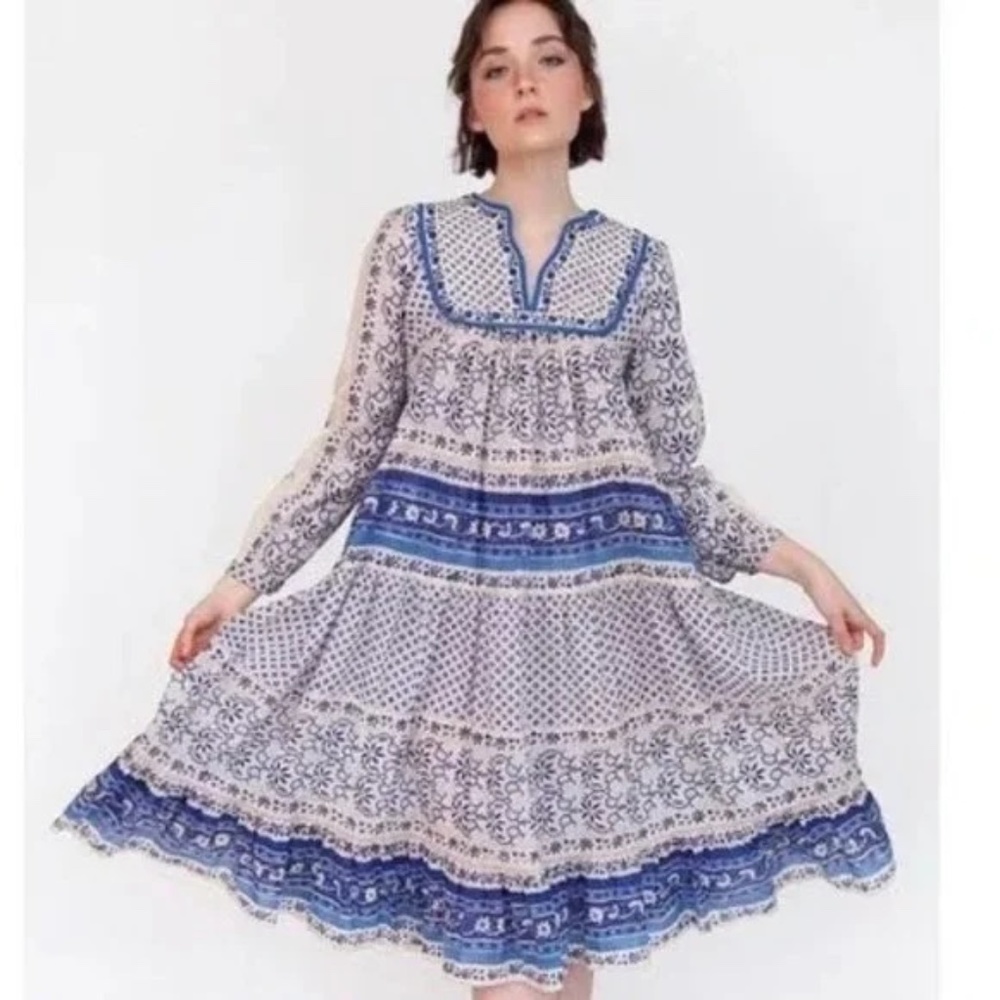 Matta New York NIKITA NIMA Dress in Capri Blue NWT